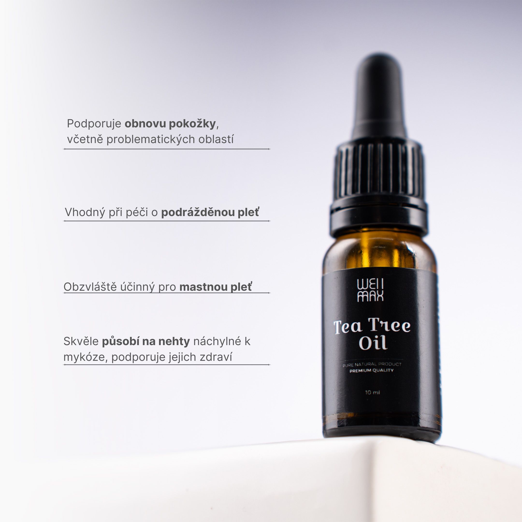 tea tree infografika